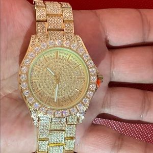 Brand New with Orignal Box Men’s Gold Plated Watch